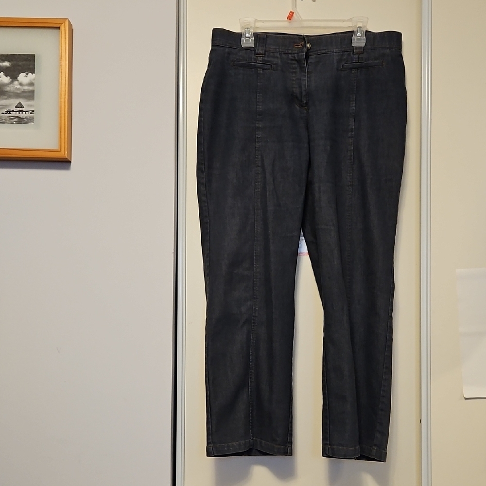 Jessica Dark Blue Ankle Jeans